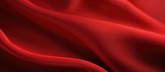 Poster - The red sport fabric texture can be seen in this copy space image