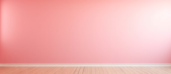 Aufkleber - Copy space image of an unfurnished room featuring vibrant painted walls ideal for home decoration and renovation purposes