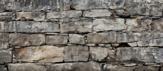 Aufkleber - Texture of a wall from a chipped stone. copy space available