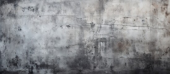 Poster - Grey grunge textured wall closeup. copy space available