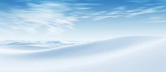 Aufkleber - Snow smooth flat abstract background. copy space available