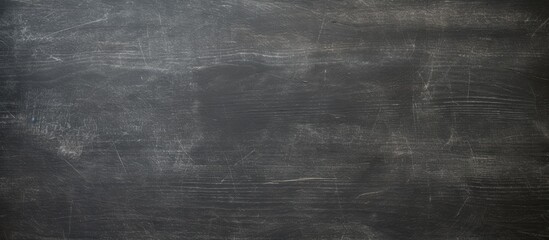 Poster - Abstract Chalk rubbed out on blackboard or chalkboard texture clean school board for background or copy space for add text message Backdrop of Education concepts