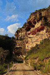 a view on mt hay rd in the blue mountains of australia.