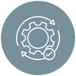 © Artify IT Solutions - Execution vector icon. Can be used for Action Plan iconset.
