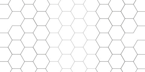 Wall Mural - Abstract white background with hexagon and hexagonal background. Luxury white pattern with hexagons. abstract 3d hexagonal background with shadow. 3D futuristic abstract honeycomb mosaic background.