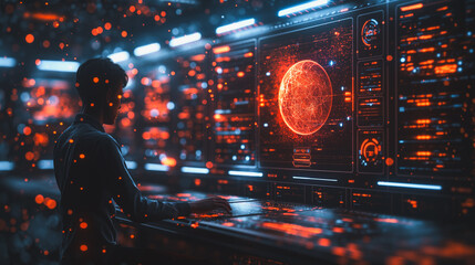 Poster - Concept of wonder and fascination with the unknown