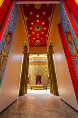 Wall Mural - Wat Ratchabophit Sathit Maha Simaram Ratchaworawihan in Bangkok, Thailand