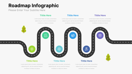 timeline business infographic process template