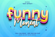 © Kardus Studio - Funny Moment 3d text style effect template editable