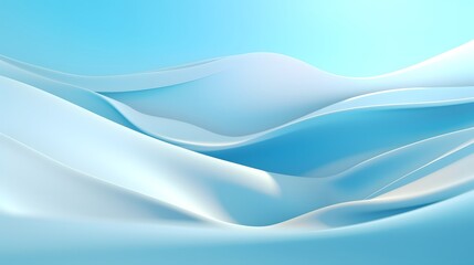 Digital technology blue abstract landscape scene poster background