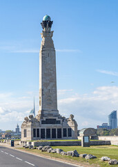 Wall Mural - The Royal Navy Memorial on Southsea Sea Front