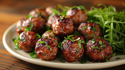 Canvas Print - meatballs in tomato sauce