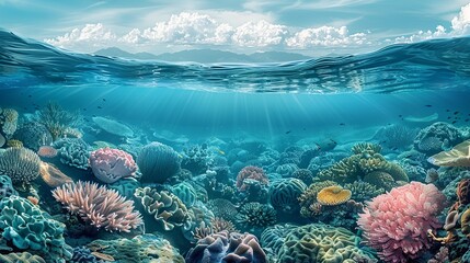 Global warming, Ocean Warming, Reports of rising ocean temperatures leading to coral bleaching, fish migration, and disruption of marine ecosystems, with implications for fisheries, coastal