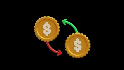 Poster - 3D Animation of Strategic Return on Investment | Alpha Channel