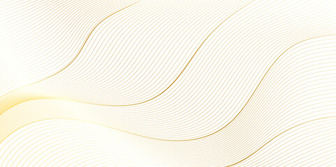 Wall Mural - technology abstract wave lines on white background vector wavy lines pattern smooth curve flowing dy