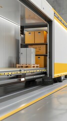 Poster - Automated Delivery Truck Embracing the Future of Transportation and Logistics