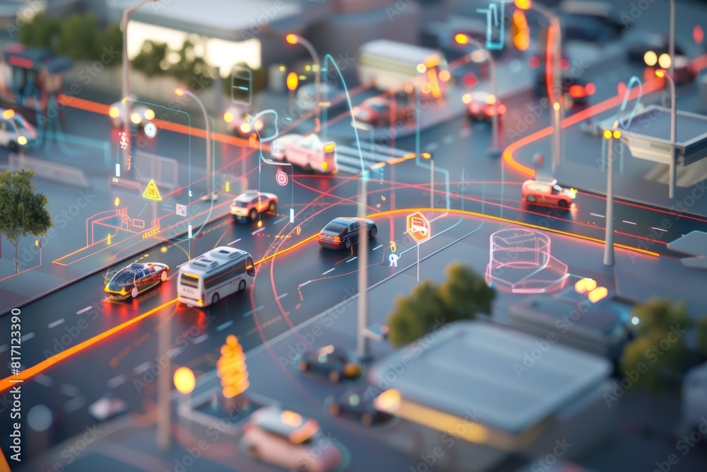 Advanced 3D Visualization of Smart Traffic Management Center for ...