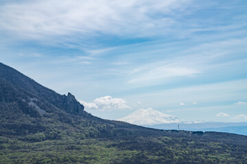 Wall Mural - view from the hill