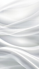 Wall Mural - abstract background, white gradient, ghostly waves and lines making designs, vertical 9:16