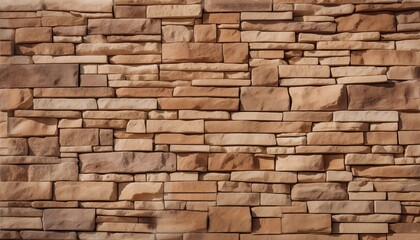 Wall Mural - brown brick wall