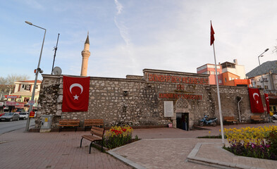Wall Mural - Dundar Bey Madrasa, located in Egirdir, Turkey, was built in 1237.