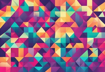 Poster - 'Eps10 vector colors gradient geometric background Minimal'