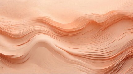 Poster - Wavy Pattern on Piece of Paper