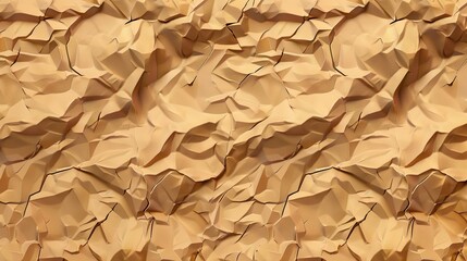 Poster - Abstract golden geometric landscape - luxurious array of golden polygonal shapes on a textured surface