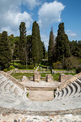 Wall Mural - ruins of Roman Odeon of Kos City Kos Island South Aegean Region (Südliche Ägäis) Greece