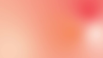 Wall Mural - peachy pink gradient. colors of packaging for sweets or cosmetics. warm color gradient loopable back
