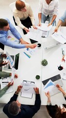 Poster - Multiracial Business People Having Discussion