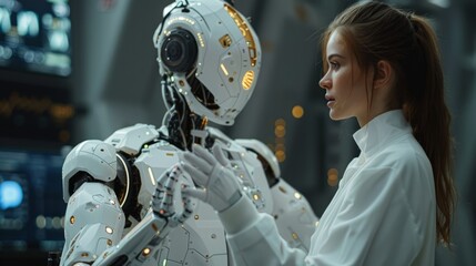 Poster - a virtual doctor's interface is integrated with artificial intelligence robots for rapid diagnosis, 