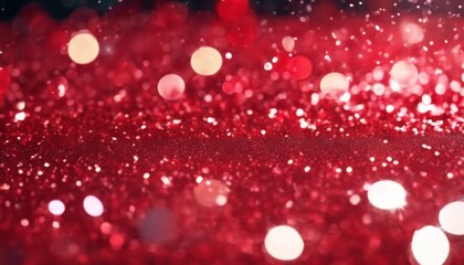 'sparkling christmas. confetti holiday Background technology red sequins glare glistering christmas gold texture shiny shine design glamour luxury light abstract bright decoration pat'