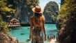 © AS Photo Family - Woman Enjoying Scenic View of Phi Phi Islands During Excursion