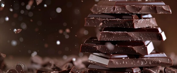 Abstract Background World Chocolate Day, Chocolate Mist Designs, World Chocolate Day Background