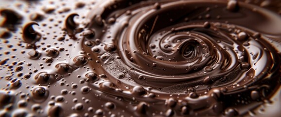 Abstract Background World Chocolate Day, Chocolate Spiral, World Chocolate Day Background