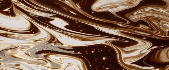 Abstract Background World Chocolate Day, Chocolate Nebula Patterns, World Chocolate Day Background