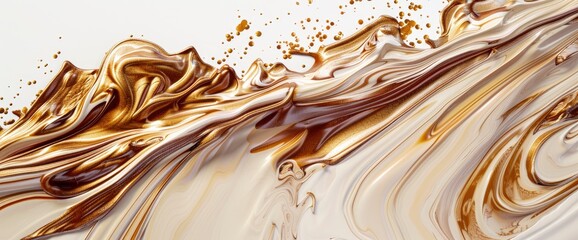 Abstract Background World Chocolate Day, Chocolate Liquid Textures, World Chocolate Day Background