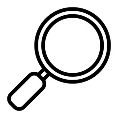 Sticker - magnifying glass icon 