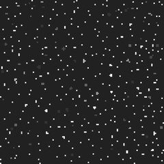 Wall Mural - pixel stars universe