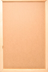 Sticker - brown paper on picture frame texture background