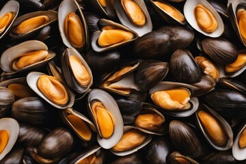 'mussels isolated white background mussel seafood shell food fresh cookery black sea epicure dinner healthy fish nourishment tasty ocean cooked clam gastronomy delicious diet ingredient macro eat'