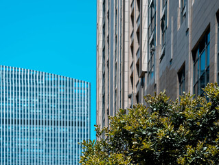 Wall Mural - Modern Architecture; office building in China