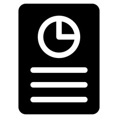 Sticker - report icon