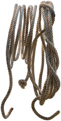 Coil of rope, Twisted thick rope