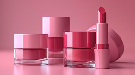 package mock-up, cosmetic packaging mock-up, used for showcasing packaging designs for cosmetics and