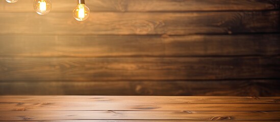 Wall Mural - Closeup of men s elegant clothes displayed on a wooden table with ample copy space image