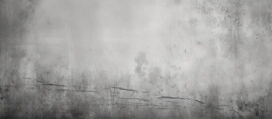 Poster - Rough canvas perfect for vintage design Wide panoramic gray background texture Ideal for background with copy space image