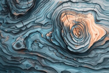 Aufkleber - Detailed view of a rock formation, perfect for geological publications