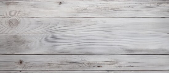 Aufkleber - Copy space image of a textured white wood plank background